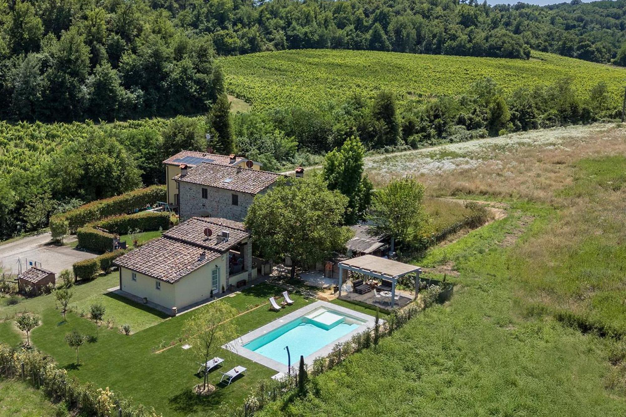 Il Fienile Toscano Villa Монтеварчи Екстериор снимка